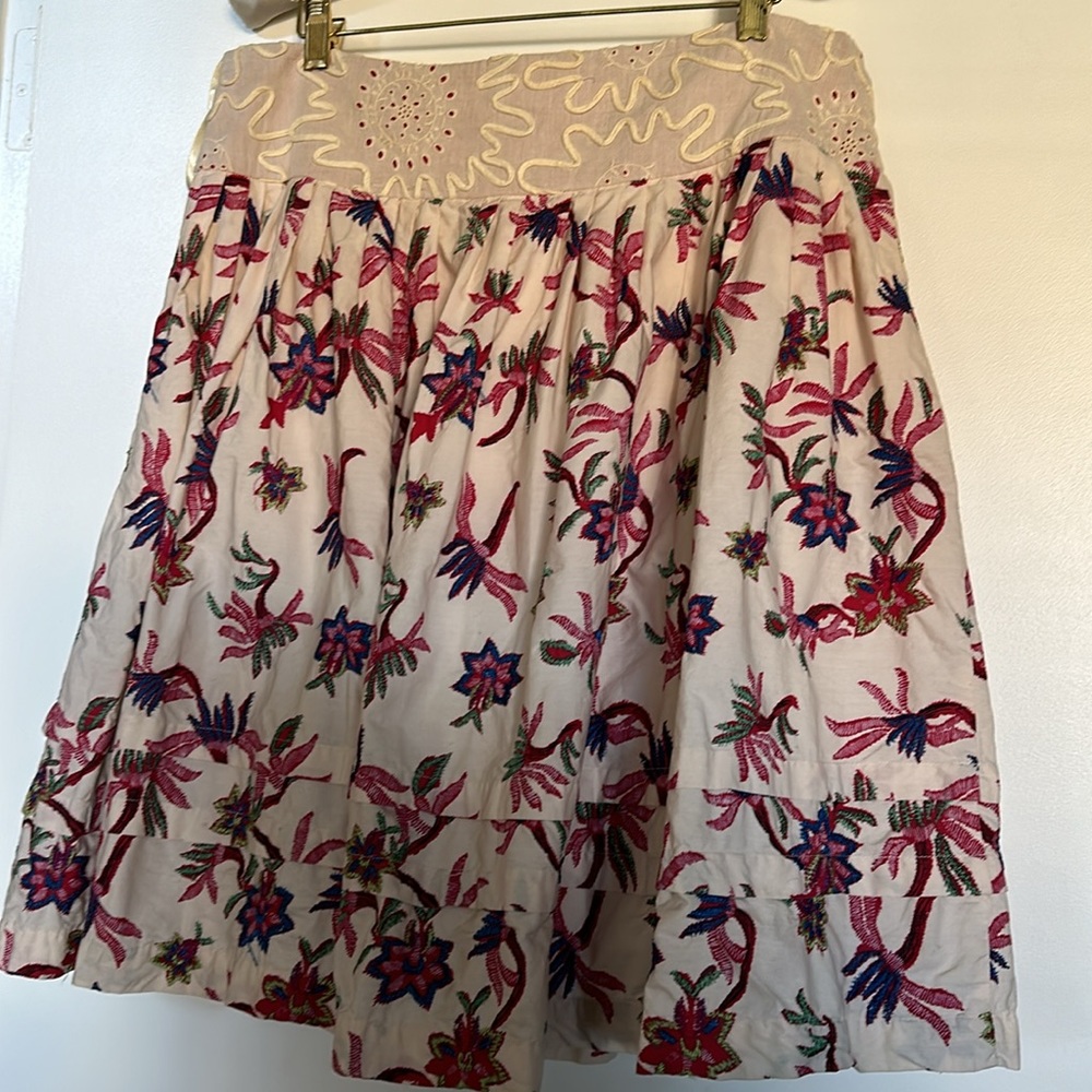 Anthropologie Viola Palmetto Skirt VGUC - Picture 3 of 8